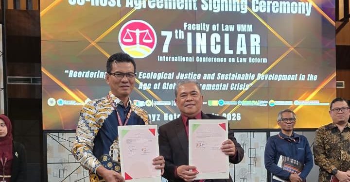 Perkuat Kerjasama Bidang Akademik Fakultas Hukum UMSU Tandatangani Perjanjian Kerjasama Dengan Fakultas Hukum UMM