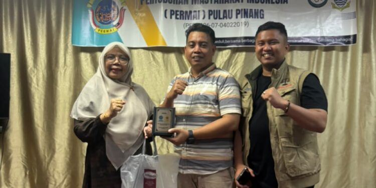 Pembukaan KKN Internasional di Pertubuhan Masyarakat Indonesia (PERMAI) Pulau Pinang