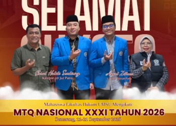 Mahasiswa Fakultas Hukum Mengikuti MTQ Nasional XXXI tahun 2026