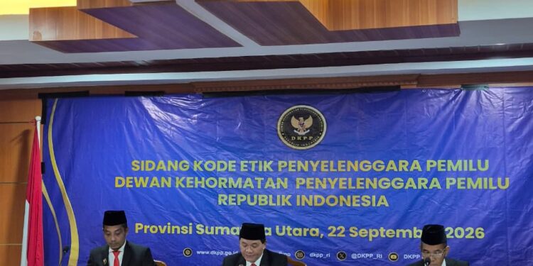 DKPP RI Kembali Gelar Sidang Kode Etik di Ruang Peradilan Semu FH UMSU, Ketua DKPP Pimpin Langsung Persidangan