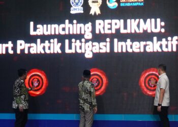 FH UMSU Luncurkan REPLIKMU sebagai Media Pembelajaran Digital Peradilan Semu